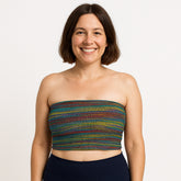 Woven Cotton Bandeau Boob Tube Top