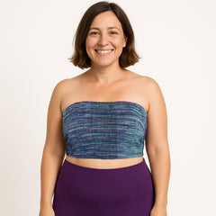 Woven Cotton Bandeau Boob Tube Top