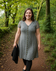 Knee Length Floral Dress