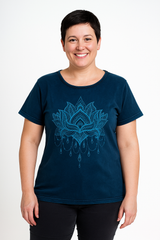 Lotus T Shirt Top