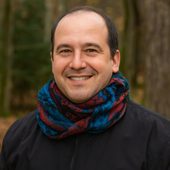 Flower Pattern Fleece Scarf