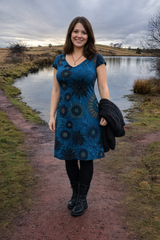 Floral Printed Cotton Dress