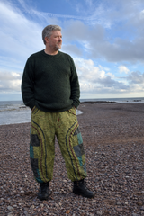 Stonewashed Harem Trousers