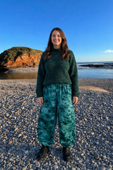 Tie Dye Rayon Trousers