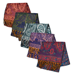 Paisley Fleece Scarf