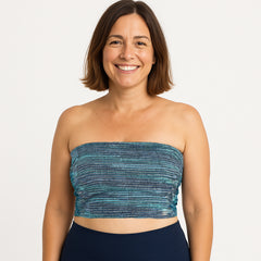 Woven Cotton Bandeau Boob Tube Top