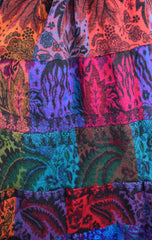 Fleece Patchwork Skirt