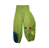 Hippy Flower Pattern Cotton "Hannah" Trousers