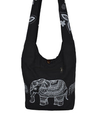 Elephant Print Sadhu Monk Bag
