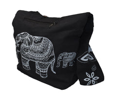 Elephant Print Sadhu Monk Bag