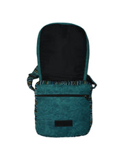 Woven Cotton Shoulder Bag