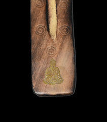 Hand Carved Buddha Wooden Ash Catcher