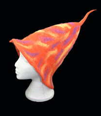 Striped Cone Hat