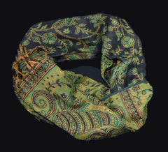 Paisley Pattern Fleece Scarf