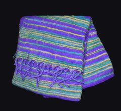 Striped Fleece Scarf