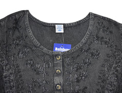 Embroidered Floral Dress