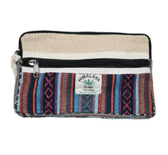 Large Woven Hemp & Cotton Purse