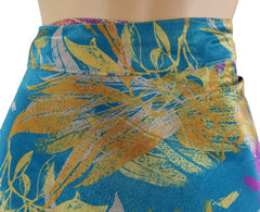 Sari Silk Wrap Skirt 2XL 72"