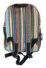 Om Printed Cotton Back Pack