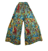 Indian Printed Cotton Palazzo Trousers