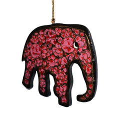 Hand Painted Festive Elephant