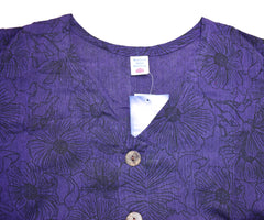 Floral Lagenlook Cotton Top