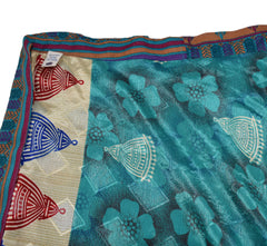 Sari Silk Wrap Skirt XL 66"