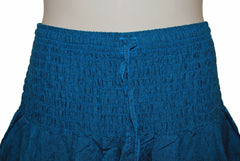 Hippy Flower Pattern Cotton Trousers