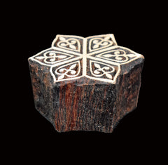 Indian Wood Printing Block - Medieval (5.5cm)