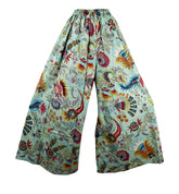 Indian Printed Cotton Palazzo Trousers