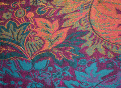 Flower Pattern Fleece Scarf