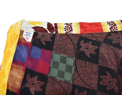 Sari Silk Wrap Skirt XL 66"