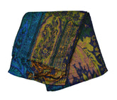 Flower Pattern Fleece Scarf