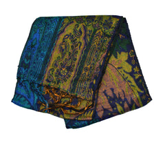 Flower Pattern Fleece Scarf