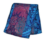 Flower Pattern Fleece Scarf