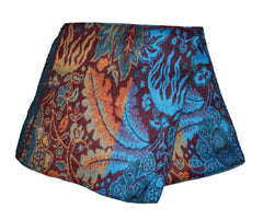 Flower Pattern Fleece Scarf