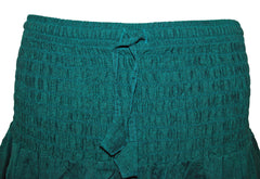 Hippy Butterfly & Flower Pattern Cotton "Marian" Trousers