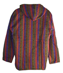 Acrylic Fleece Zip Hooded Jacket