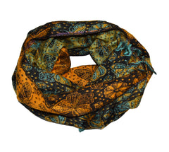 Butterfly Pattern Fleece Scarf
