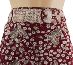 Sari Silk Wrap Skirt 2XL 70"