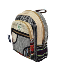 Small Hemp & Cotton Back Pack
