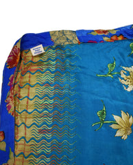 Sari Silk Wrap Skirt XL 66"