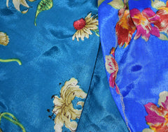 Sari Silk Wrap Skirt XL 66"