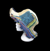 Hemp & Cotton Patchwork Sun Hat