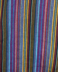 Striped Cotton Collarless Shirt