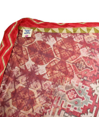 Sari Silk Wrap Skirt XL 66"