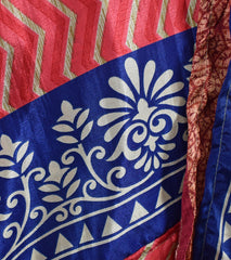 Sari Silk Wrap Skirt XL 66"