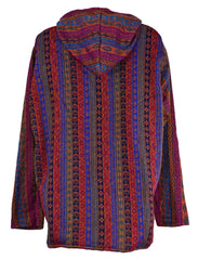 Acrylic Fleece Zip Hooded Jacket