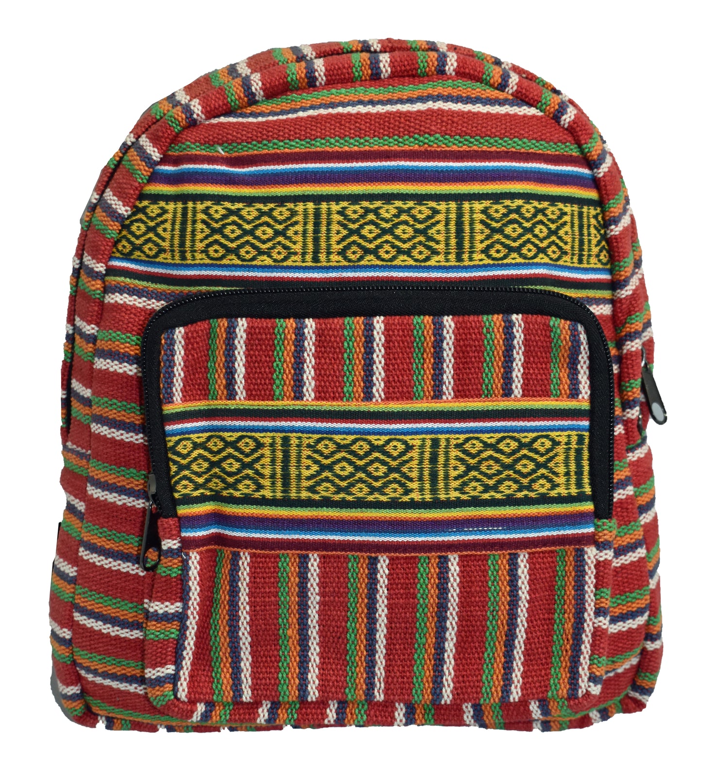 Woven Cotton Back Pack Bag