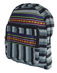 Woven Cotton Back Pack Bag